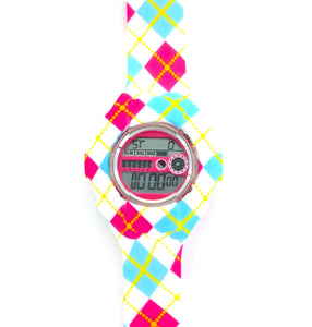 NEW RELEASE!- Pink Argyle